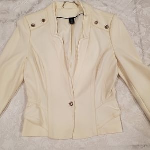 Cream WHBM blazer